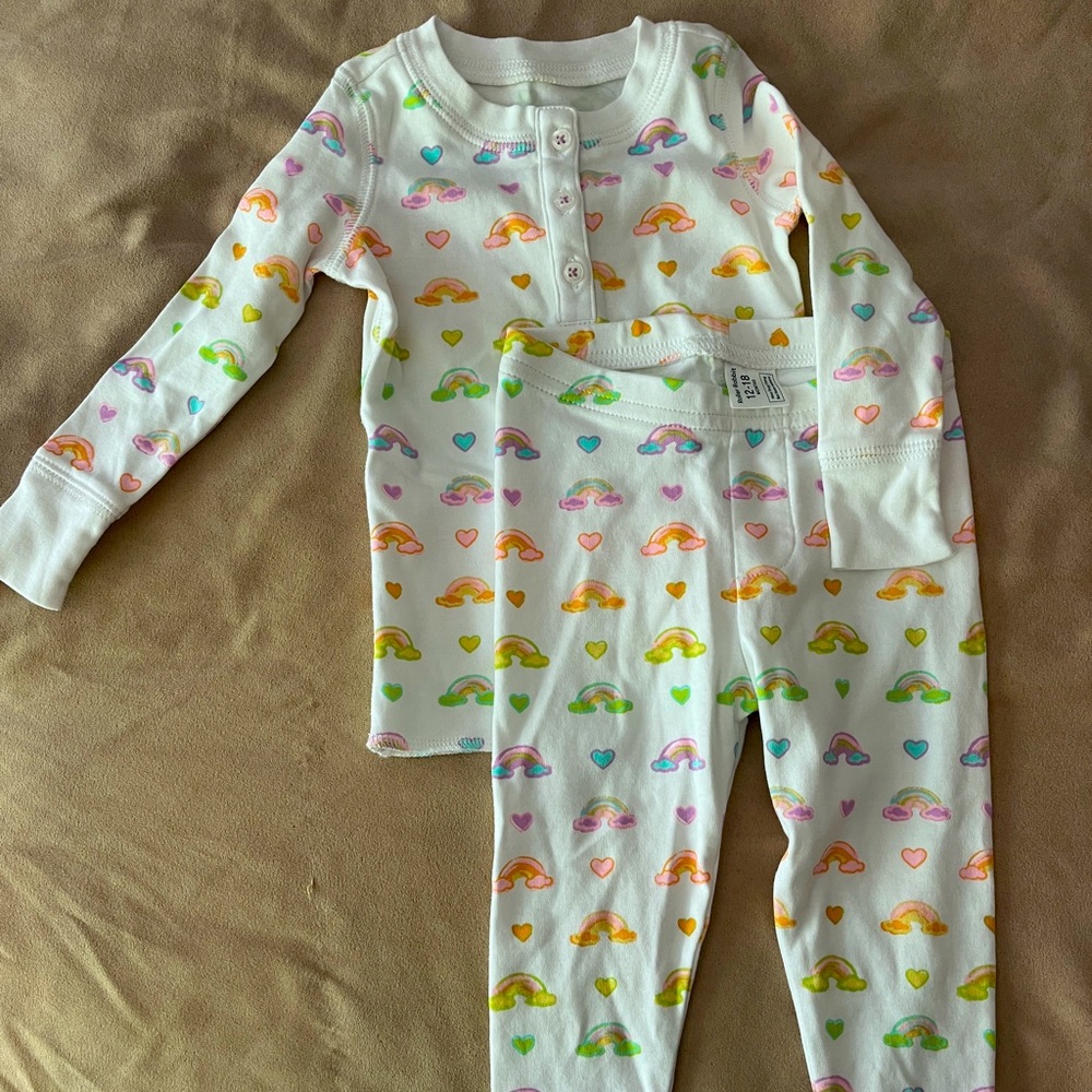 NWOT Roller Rabbit 100% Pima Cotton Pajamas 12-18 mo